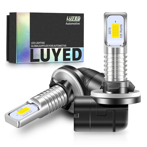 Amazon | LUYED 881 LEDフォグライト電球 6500K キセノンホワイト 非常